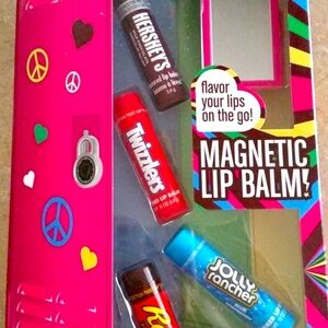 Hershey's Magnetic Lip Balm Lip Locker Chapsticks Gift Set